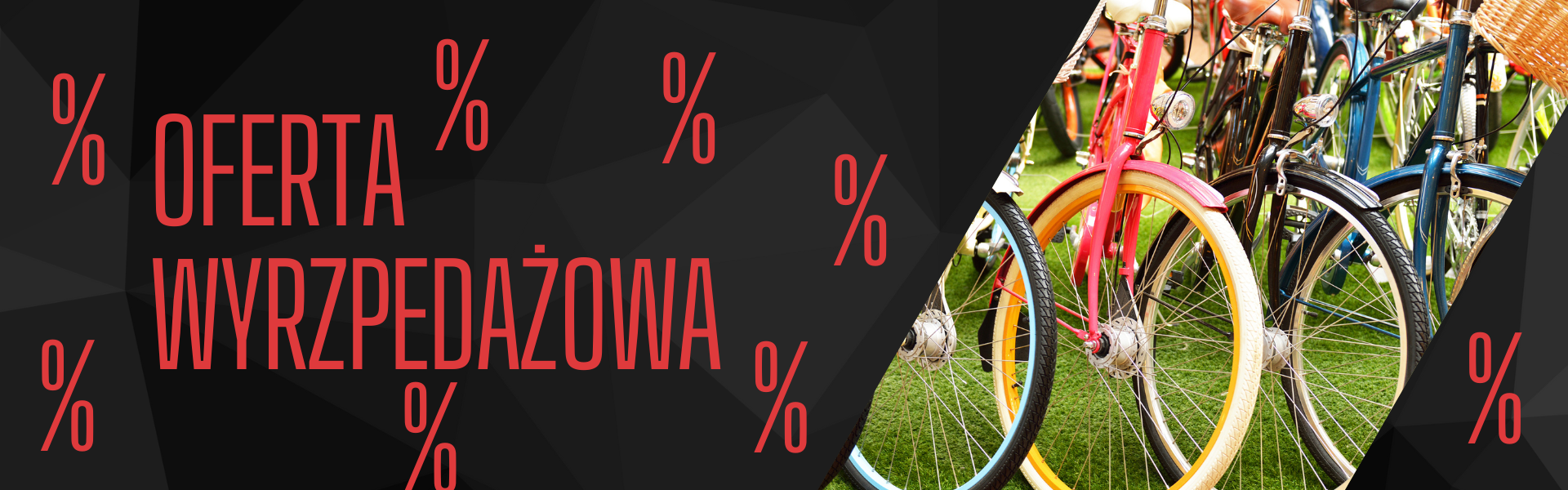 wyprzedaż rowerów